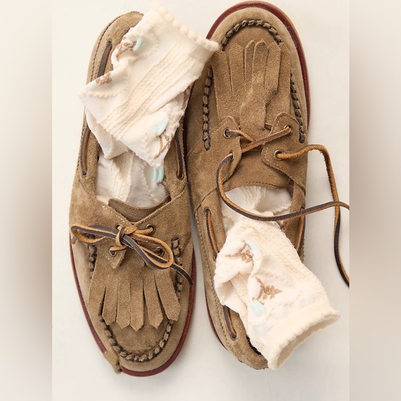 Free People Shoes - NWT Free People We The Free Benny Boat Shoes Size 9 Women’s